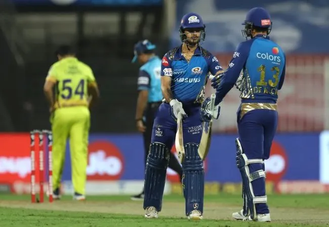 ipl match chennai super kings vs mumbai indians team 